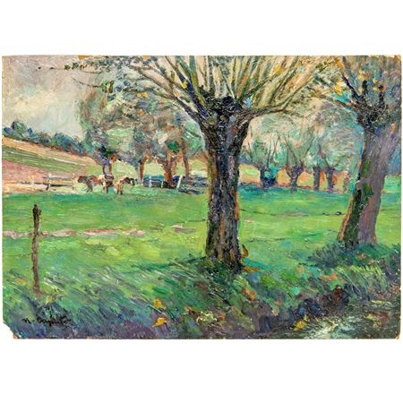 Country Landscape with Cattle