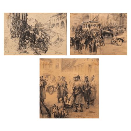 Scenes with World War I Soldiers (1914) (3)