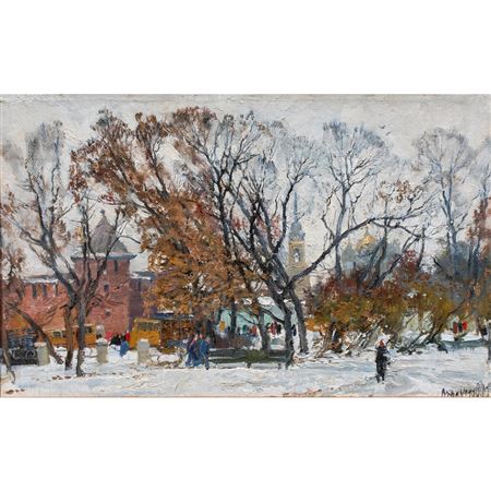 "First Snow in Kolomyya," 1982