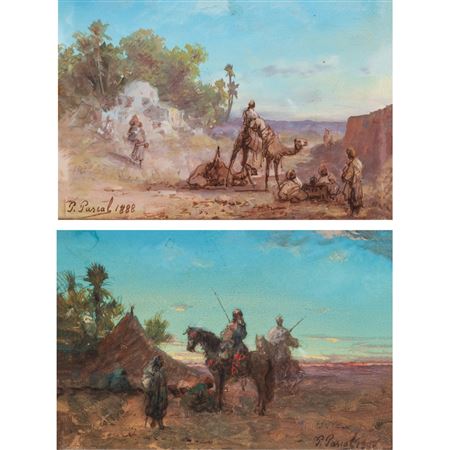 Two Orientalist Scenes, 1888