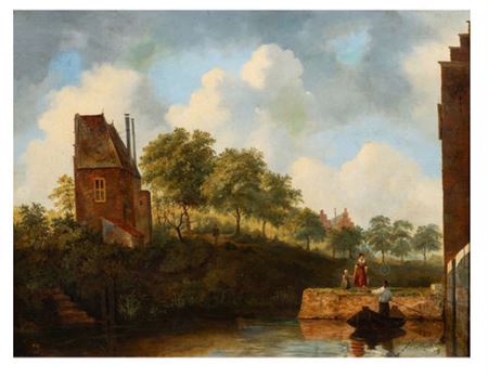 Country River Scene, 1838