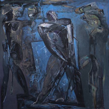 "Zwei Frauen," 1984