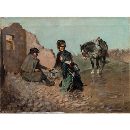 Untitled (Resting Soldiers)