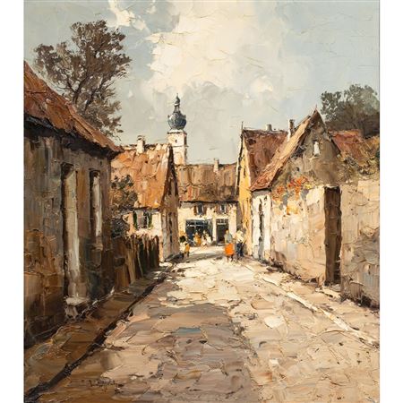 Unititled (Village Street Scene)