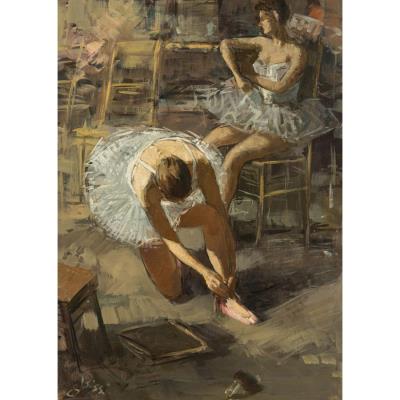 Untitled (Dancers Backstage)