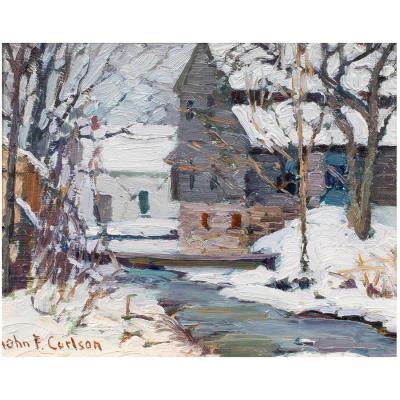 Untitled (Winter Snow Scene)