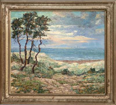 Impressionist Dune Landscape by Max Zander - Auction record, sale price, and art valuation. Compare with similar artists and explore comparable artworks.