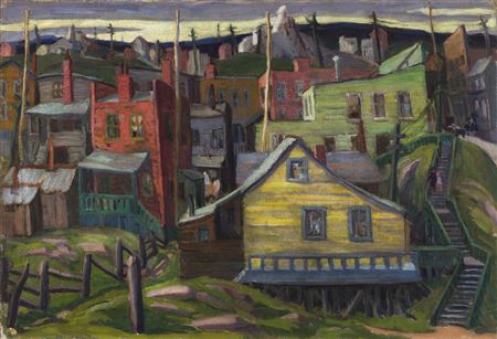 Miners’ Shacks, Cobalt / Mulleins (verso) double-sided by Yvonne McKague Housser - Auction record, sale price, and art valuation. Compare with similar artists and explore comparable artworks.