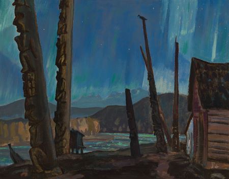 Night on the Skeena River