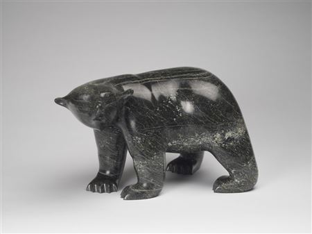 Sample artwork by Ashevak Tunnillie (1956 - 2018), known for inuit sculpture - View similar artists and auction records