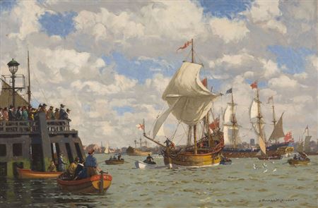 Norman Wilkinson - artist photo