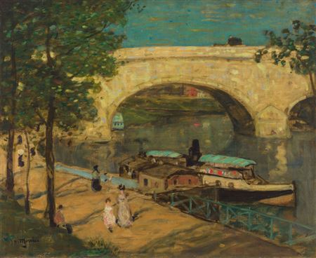 Le pont by James Wilson Morrice - Auction record, sale price, and art valuation. Compare with similar artists and explore comparable artworks.
