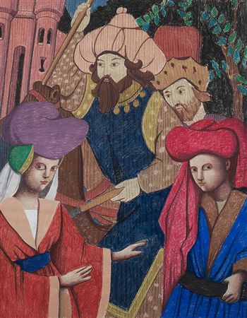 Untitled (Four Figures)