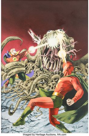 John Watson JSA Strange Adventures #1 Cover Painting Original Art (DC, 2004)