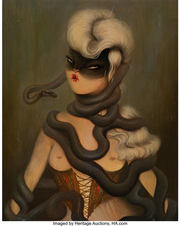 Coiled by Miss Van - Auction record, sale price, and art valuation. Compare with similar artists and explore comparable artworks.