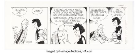 Jerry Scott and Jim Borgman Zits Daily Comic Strip Original Art dated 7-23-05 (King Features Syndicate, 2005)