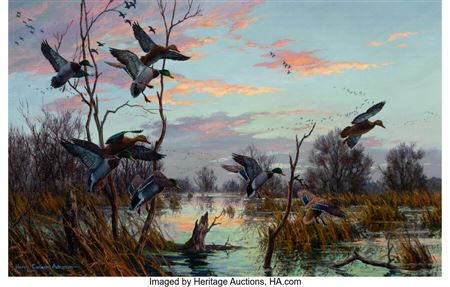 Mallards on the Marsh