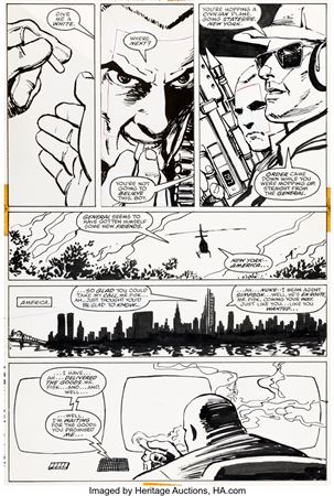 Sample artwork by David Mazzucchelli (Born 1960), known for comic illustration - View similar artists and auction records