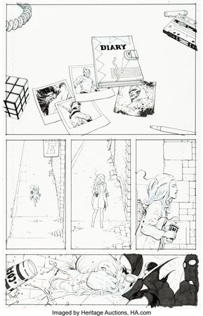 Frank Quitely DCU: Legacies #8 Complete 8-Page Story "Snapshot: Revelation!" Original Art (DC, 2011)