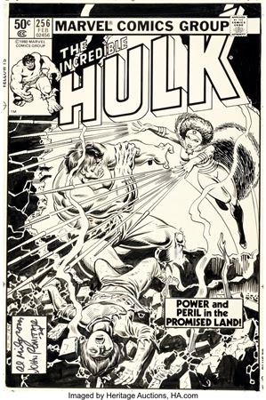 Sample artwork by John Salvatore Romita Jr (Born 1956), known for comic strip artist, penciller - View similar artists and auction records