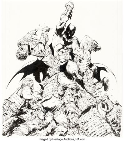 Greg Capullo DCeased #1 Cover Original Art (DC, 2019)