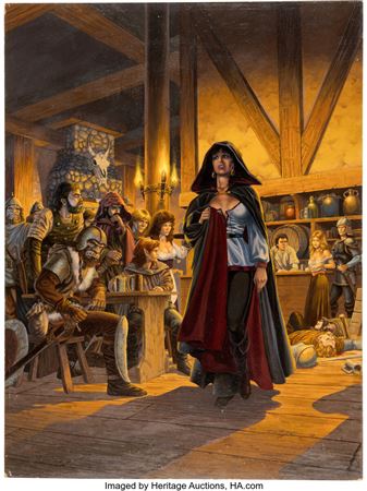 Sample artwork by Larry Elmore (Born 1948), known for illustration - View similar artists and auction records