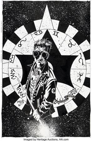 Sample artwork by Tony Harris (Born 1969), known for comics, fantasy-adventure - View similar artists and auction records