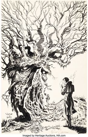 Rick Veitch and Tom Yeates Swamp Thing #70 Cover Original Art (DC, 1988) by Rick Veitch - Auction record, sale price, and art valuation. Compare with similar artists and explore comparable artworks.