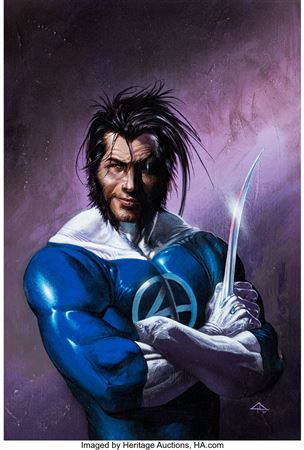 Gabriele Dell'Otto Wolverine #50 Cover Original Art (Marvel Deutschland, 2001)