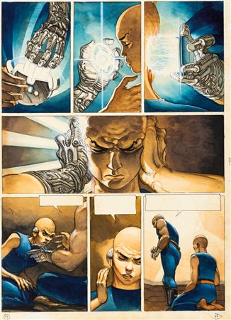 Juan Giménez Metabarons #1 Story Page 4 The Initiation of the Meta-Warrior Original Art (Les Humanoïdes Associés, 1992)