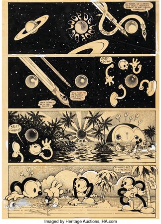 Victor Moscoso Zap Comix #6 "Loop De Loop" Story Page 1 Original Art (Apex Novelties, January 1973) by Victor Moscoso - Auction record, sale price, and art valuation. Compare with similar artists and explore comparable artworks.