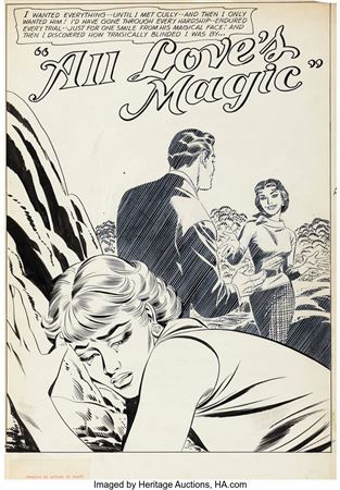 Sample artwork by Sy Barry (Born 1928), known for illustration-comic strip - View similar artists and auction records