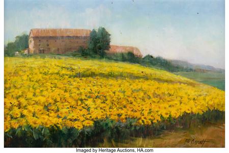 Sunflower Field, Provence