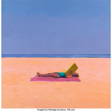Untitled from Bather Series by Graham Nickson - Auction record, sale price, and art valuation. Compare with similar artists and explore comparable artworks.