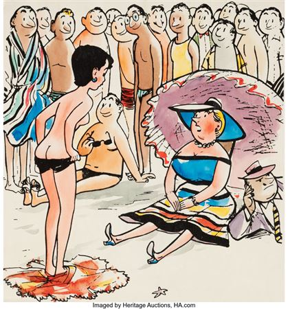 Big Girl, Playboy cartoon