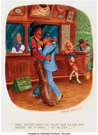 Gosh Mister, Playboy cartoon