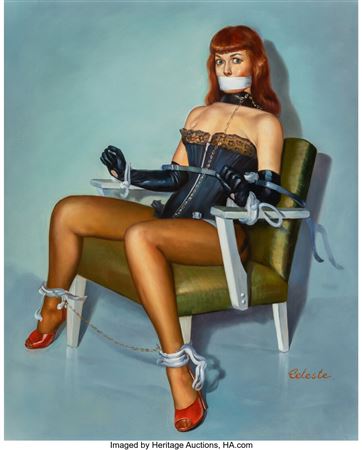 Sample artwork by Celeste V (20th century), known for painting - View similar artists and auction records