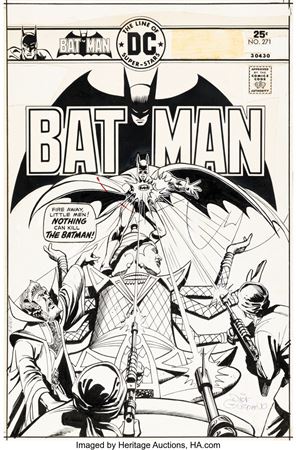 Batman #271 Cover Original Art (DC, 1976)