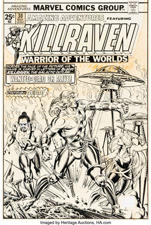 Sample artwork by P Craig Russell (Born 1951), known for comic illustration - View similar artists and auction records