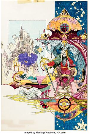 Epic Illustrated #3 Elric Splash Page 1 Original Art (Marvel, 1980) by P Craig Russell - Auction record, sale price, and art valuation. Compare with similar artists and explore comparable artworks.