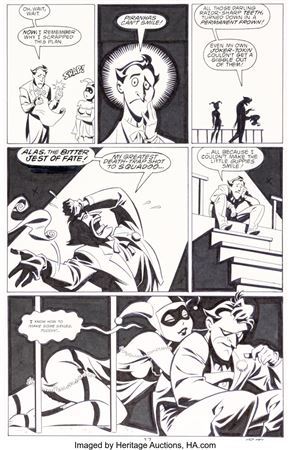 Sample artwork by Bruce Timm (Born 1961), known for comic strip - View similar artists and auction records