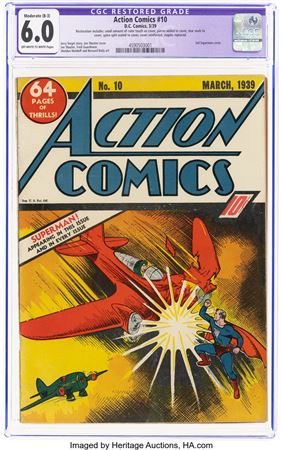 Action Comics #10 (DC, 1939)