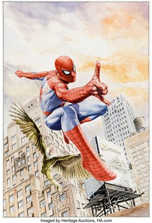 The Amazing Spider-Man #1.2 Variant Cover Original Art (Marvel, 2014)