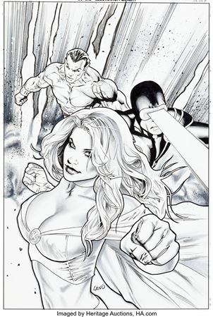 The Uncanny X-Men #515 Cover Original Art (Marvel, 2009) by Greg Land - Auction record, sale price, and art valuation. Compare with similar artists and explore comparable artworks.