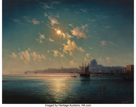 Venice in the moonlight