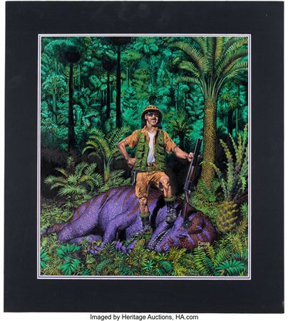 The Best of L. Sprague Cover Painting Original Art (Nelson Doubleday, 1978).