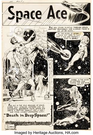 Al Williamson, Frank Frazetta, and Wally Wood Jet Powers #4 (aka A-1 #39) by Al (Alfonso) Williamson - Auction record, sale price, and art valuation. Compare with similar artists and explore comparable artworks.