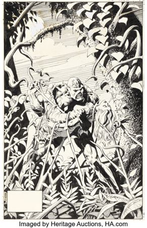 Tom Yeates The Saga of the Swamp Thing #23 Cover Original Art (DC, 1984) by Tom Yeates - Auction record, sale price, and art valuation. Compare with similar artists and explore comparable artworks.