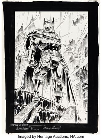 Andy Kubert and Adam Kubert Batman versus Predator #2 Splash Page 32 Original Art (DC/Dark Horse, 1992) by Andy (Andrew) Kubert - Auction record, sale price, and art valuation. Compare with similar artists and explore comparable artworks.