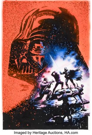 Mike Mayhew Star Wars: Vader Down #1 Variant Cover Original Art (Marvel, 2016)